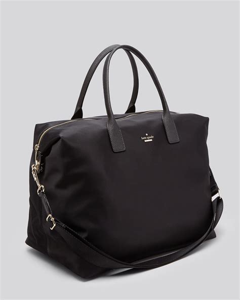 kate spade weekender bag black.